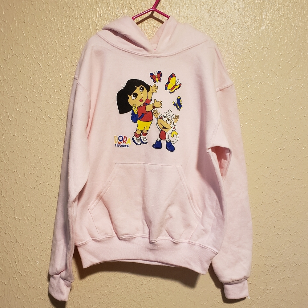 Nickelodeon Dora The Explorer Custom Made Hoodie Size Medium